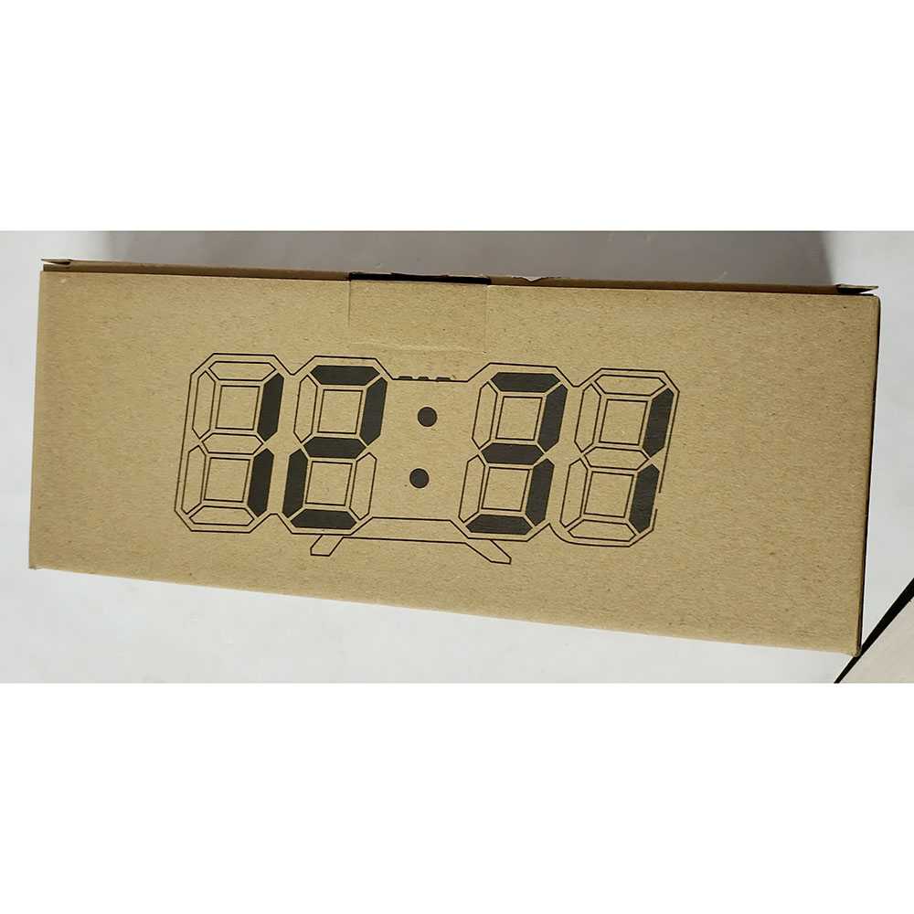 (100% BARANG ORI) Taffware Jam Meja LED Digital Clock - TS-S60-W