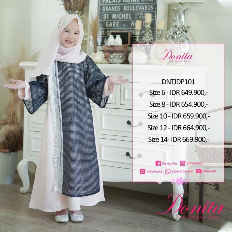 SAFRON MUSLIM SET ANAK BY DONITA