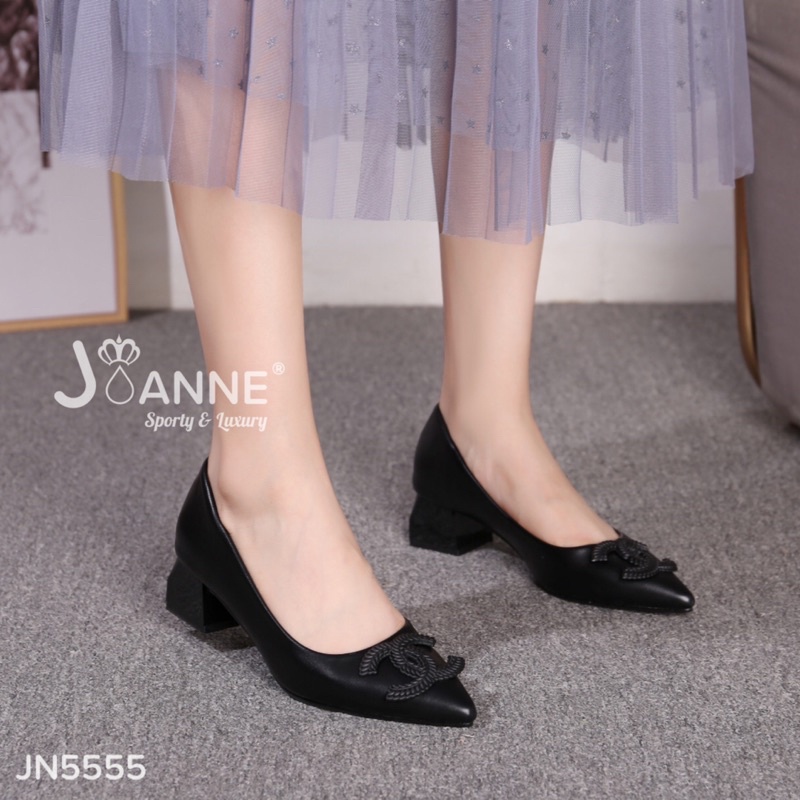 RESTOCK! [ORIGINAL] JOANNE Heels Shoes / Sepatu Kerja Wanita #JN5555