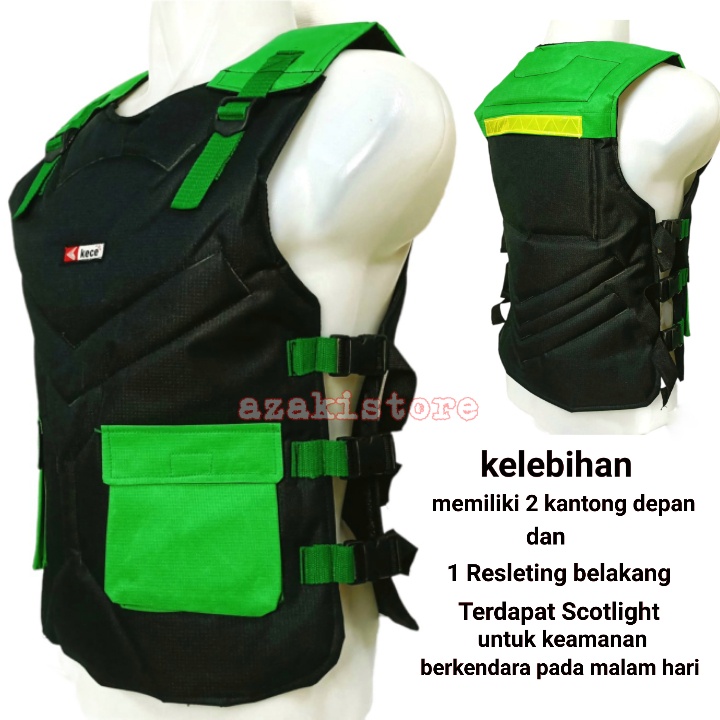 Rompi Motor Touring Anti Angin Pelindung Dada Body Protector Kece