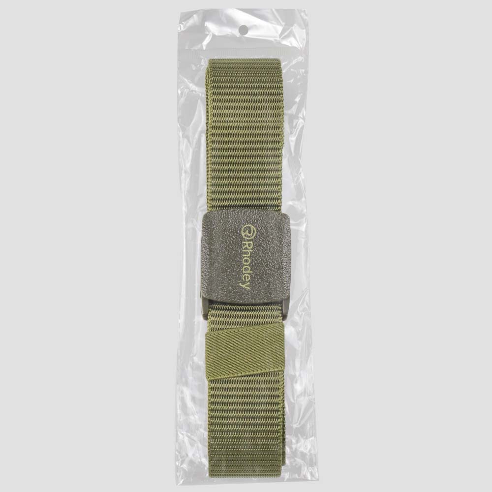 Rhodey Tali Ikat Pinggang Pria Anti Xray Plastik Canvas Non Metal Automatic Buckle - 899