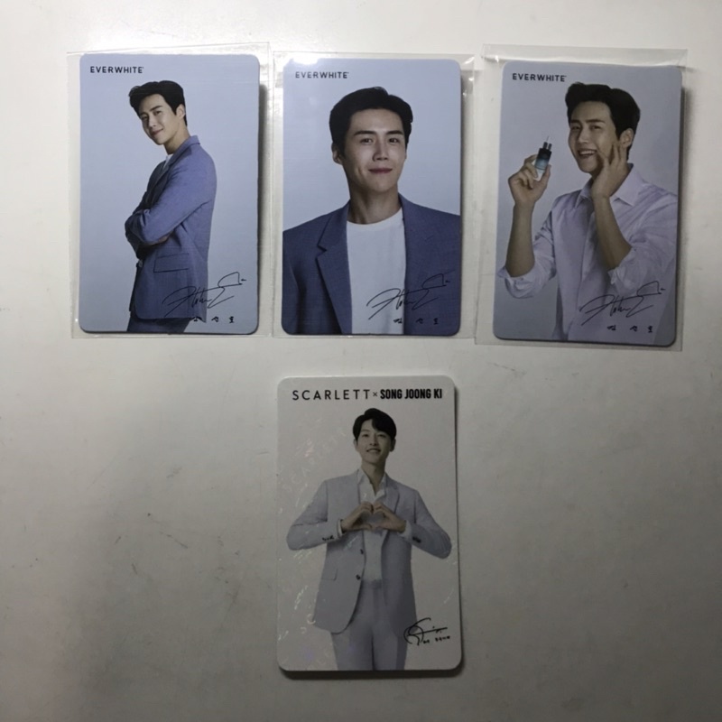 pc photocard kim seon ho song joong ki original asli limited edition bts jungkook v blackpink lisa j