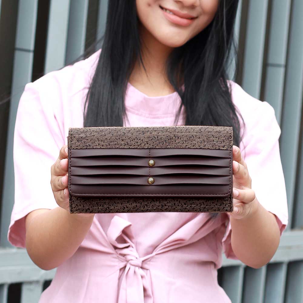 Blackkelly Dompet Wanita Leonardo Brown 728