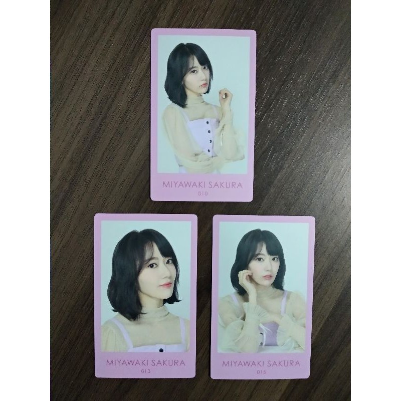 Miyawaki Sakura IZ*ONE IZONE Photocard Japan Fan Meeting