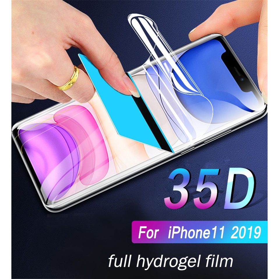 35D Hydrogel Film For OPPO Reno 6 5 4 Pro 3 2Z 2F 2 Z 10X ZOOM A3s A5s F17 F15 F11 F9 Pro F7 F5 Youth F3 F1 Plus F1s 35D Full Cover Screen Protective Film