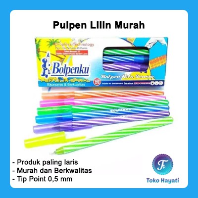 

Pulpen Lilin Bolpenku Murah