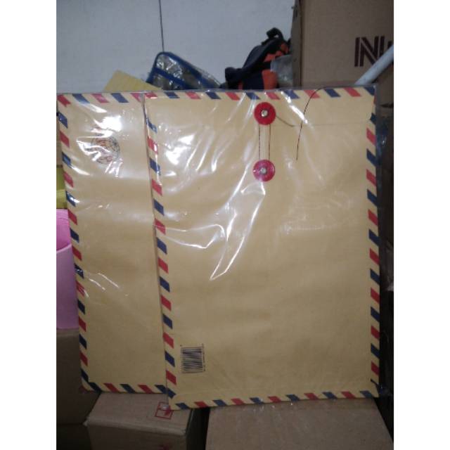 

Amplop Tali Coklat Folio/Air mail 310