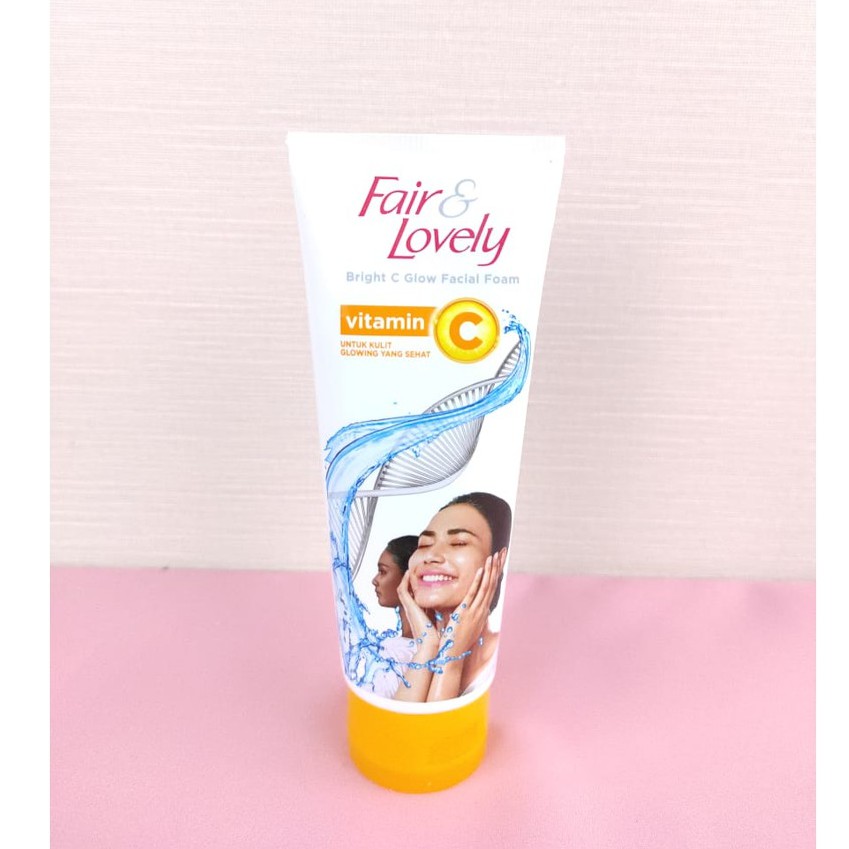 Fair &amp; Lovely Facial Foam Vitamin C [Kuning] - 50gr &amp; 100gr