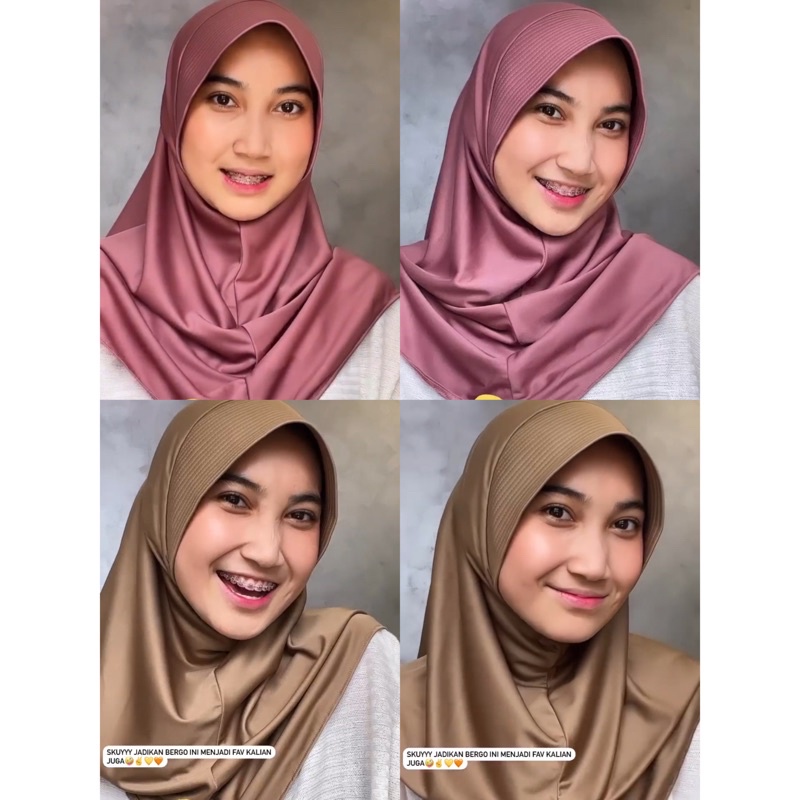 KALIA S PET LEBAR | Bergo instan kerudung anak jilbab langsung hijab sport jilbab sport kerudung ola