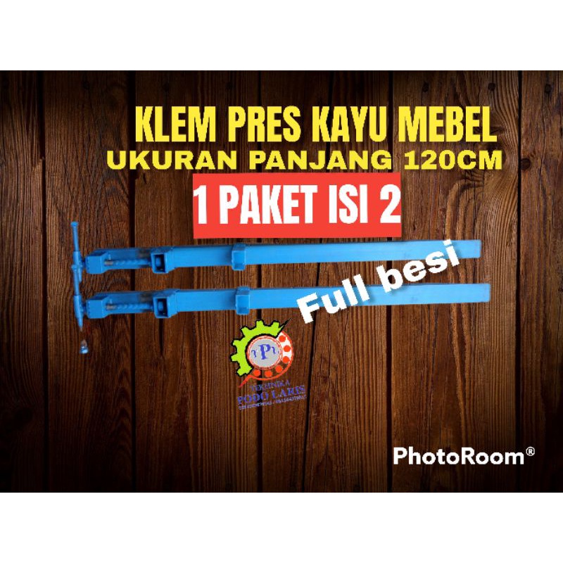 ALAT KLEM PRES KAYU MEBEL 120 CM(1 PASANG )