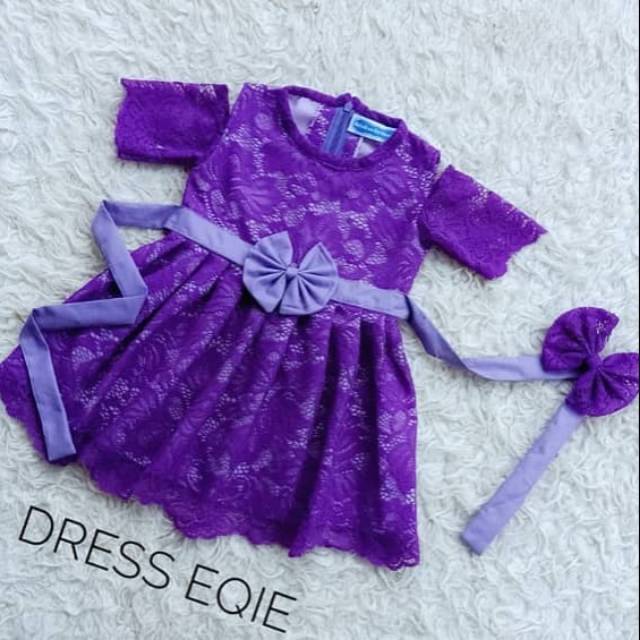 DRESS EQIE UNGU TUA
