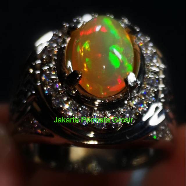 Batu permata kalimaya kembang jarong asli natural