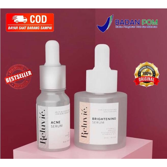 RELUVIE Acne Serum || RELUVIE Brightening Serum