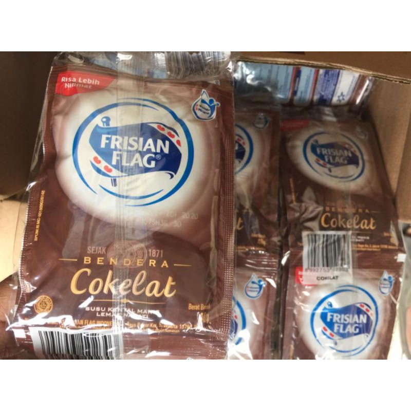 Susu Kental Manis Bendera Frisian Flag | Per Renceng Sachet