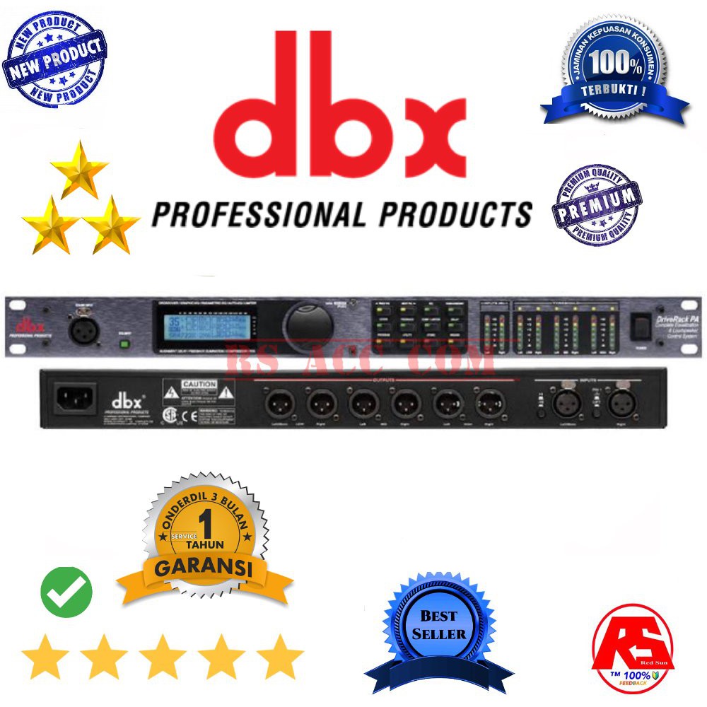 Murah   Management Dbx Drive Rack PA