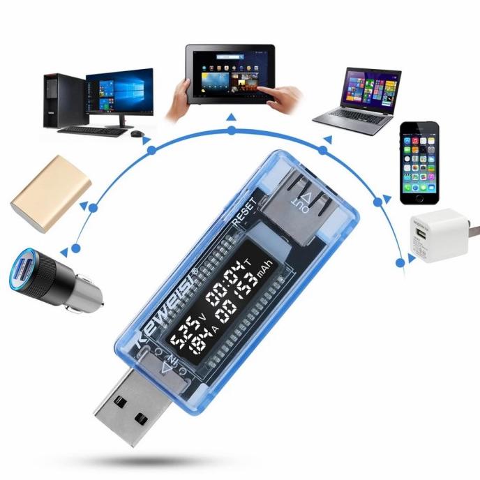 Usb Charger Doctor New Usb Tester Multimeter 4 in 1 Volt Meter