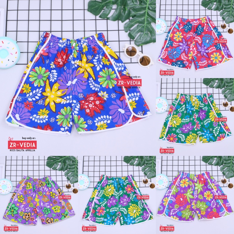 Summer Pants uk Anak Tanggung / Celana Pendek Anak Perempuan Boxer Harian Remaja Cewek Bahan Adem