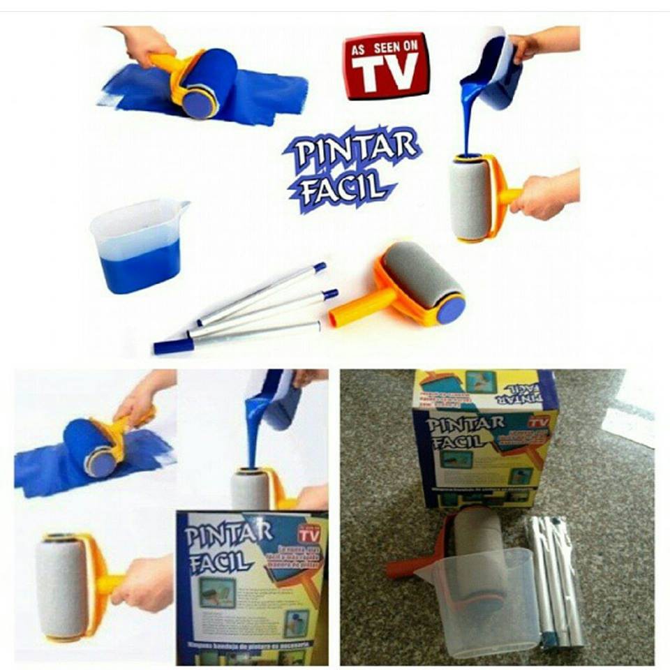 Pintar Facil Tool Roll Paint Alat Bantu Cat Tembok Dinding Pintar Facil Tool Roll Paint Alat Bantu Cat Tembok Dinding