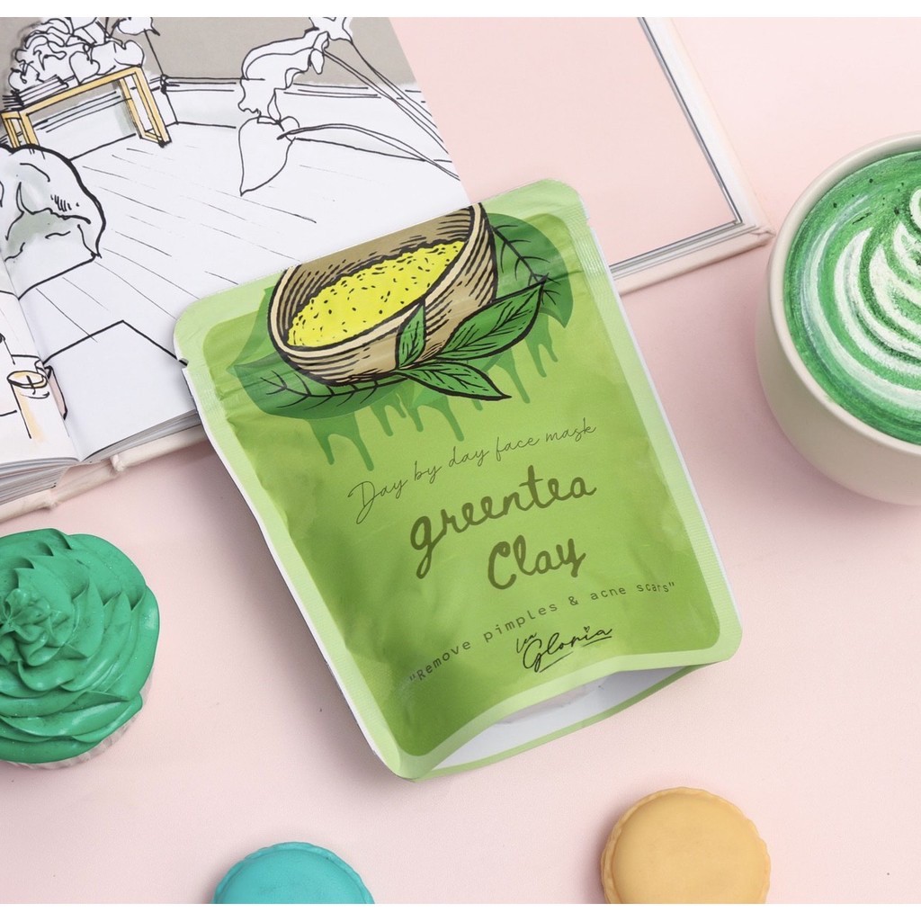 [nina.id]  Masker wajah by Lea Gloria masker bubuk Lea Gloria 50gram organik dan non organik