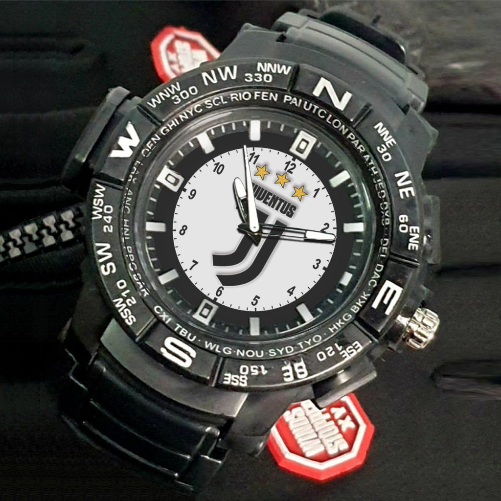 (EXCLUSIVE) Jam Tangan JUVENTUS motif 4 Sport Bagus