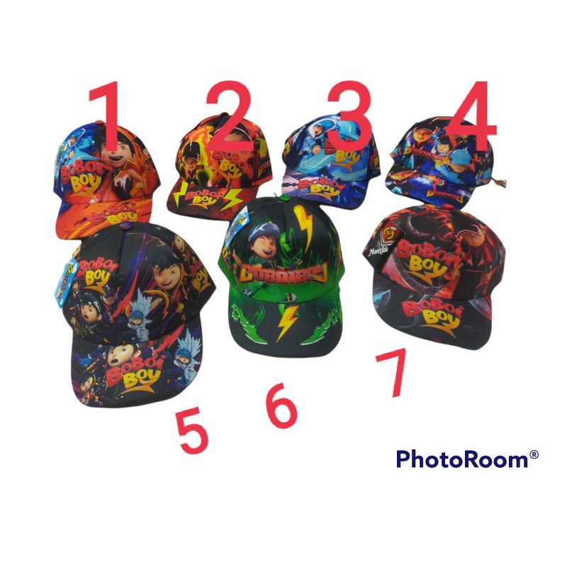 (BISA COD) TOPI FULL PRINT BOBOI BOY