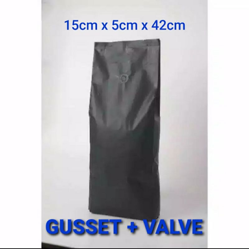 GUSSET VALVE / Gusset kopi Quad Seal 1kg kopi VALVE / gusset kopi / gusset / gusset kopi 1kg / kopi