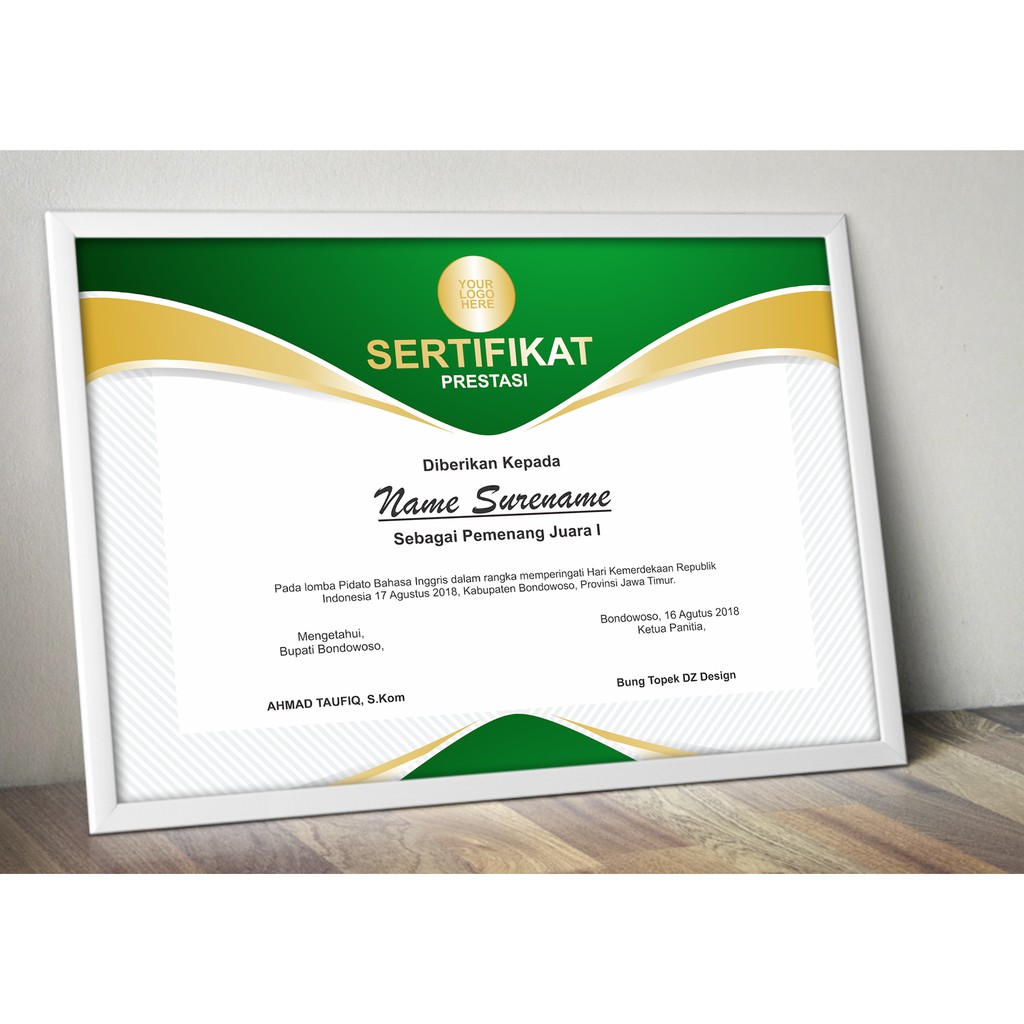 Sertifikat 17 Agustus Gambar Ngetrend dan VIRAL