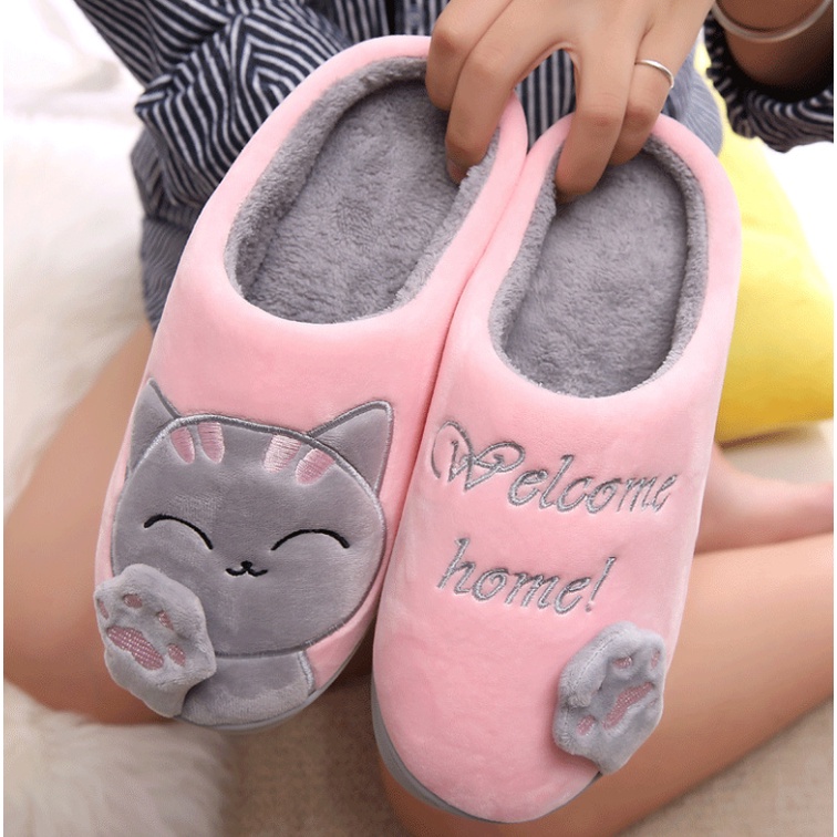 Sandal Rumah Hotel Empuk Nyaman Indoor Halus Colorful Slipper Cat SP34