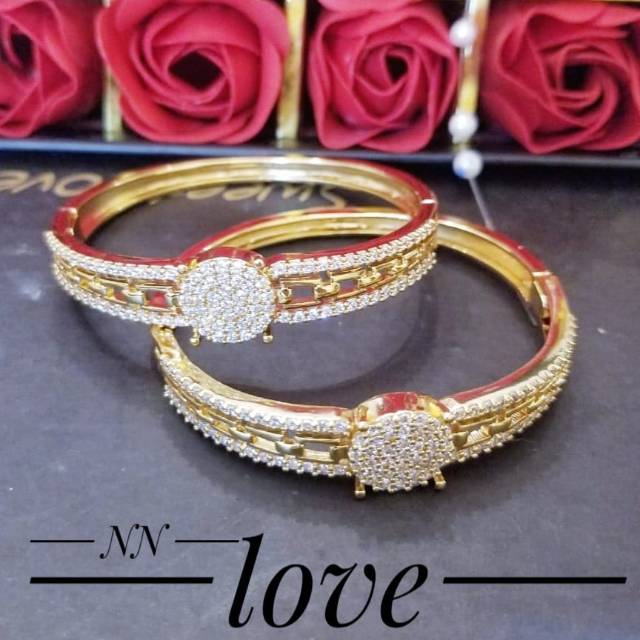 Xuping gelang lapis emas 24k 2024j