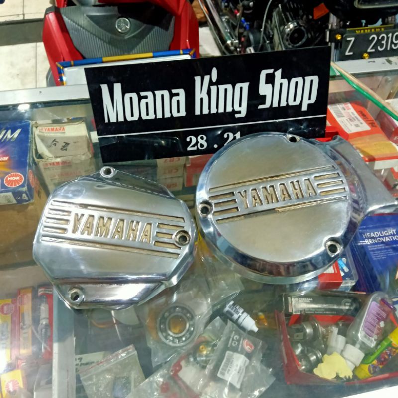 COVER TUTUP BAK KOPLING TUTUP BAK KALTER YAMAHA RX KING COBRA ORIGINAL COPOTAN