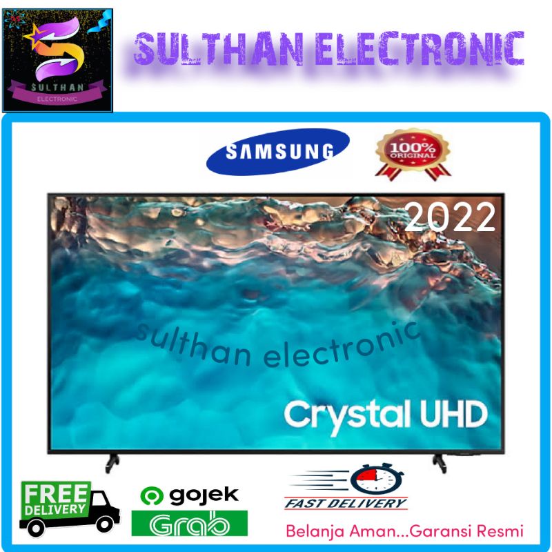 SAMSUNG 50BU8000 CRYSTAL UHD 4K SMART TV 50 INCH |UA50BU8000 NEW MODEL
