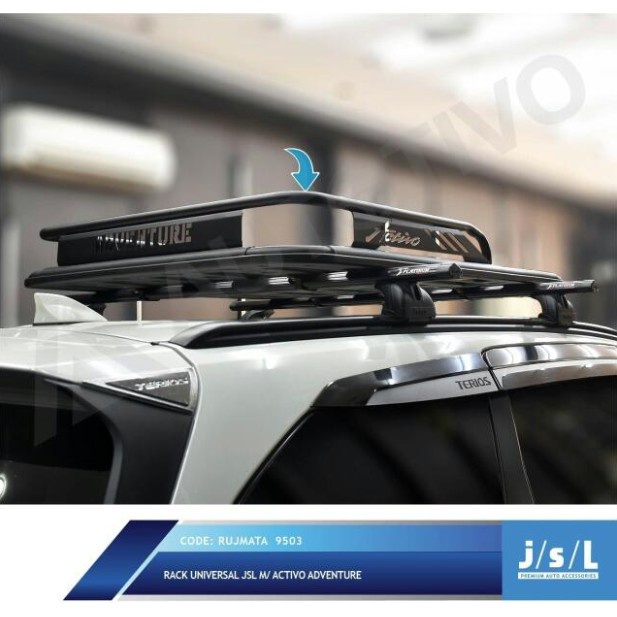 Rack Universal Model Activo Adventure Roof Rack JSL