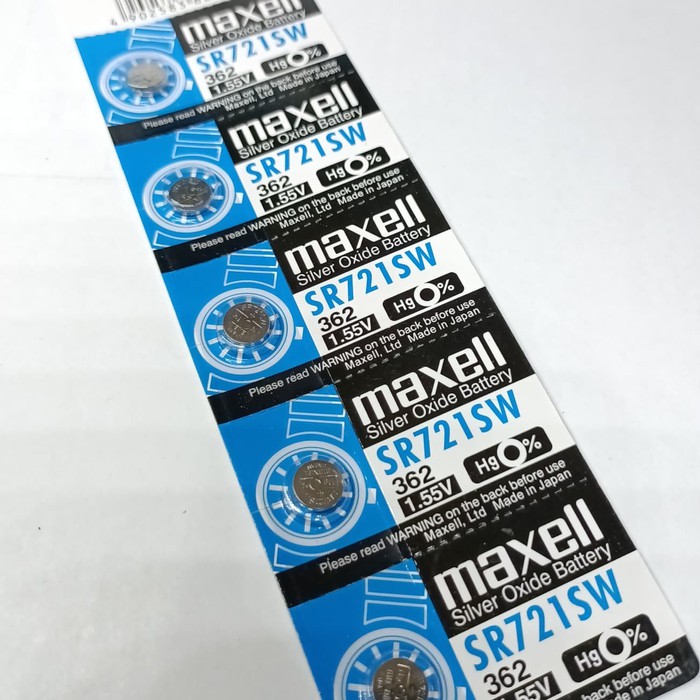 batre baterai maxell SR 721 SW 362 Original asli