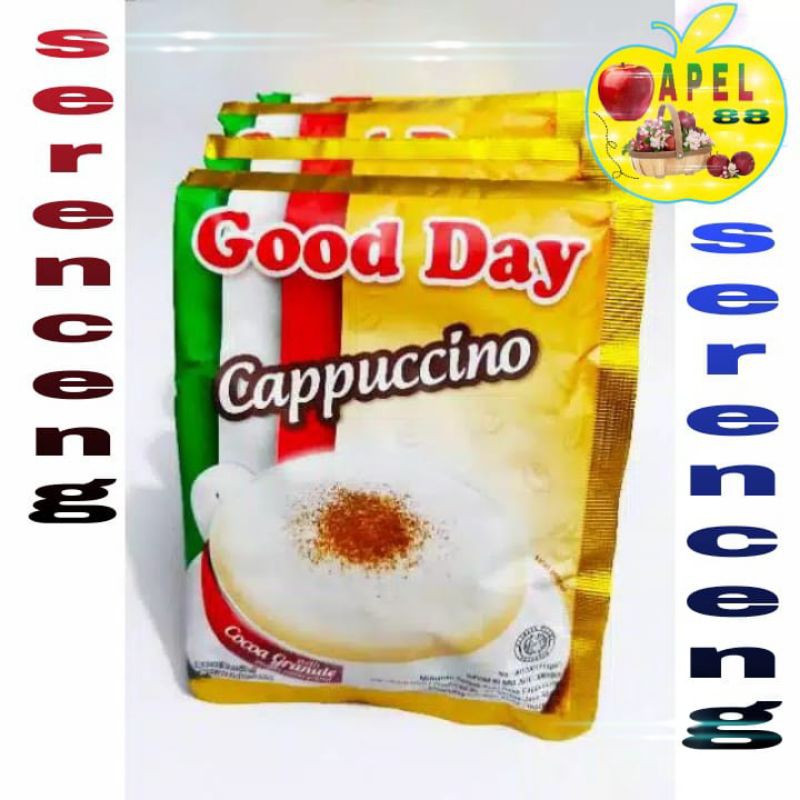

good day cappucino isi 10 sachet