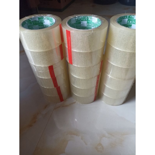 

LAKBAN BENING 45 MM X 100 YARD FULL - PUTIH
