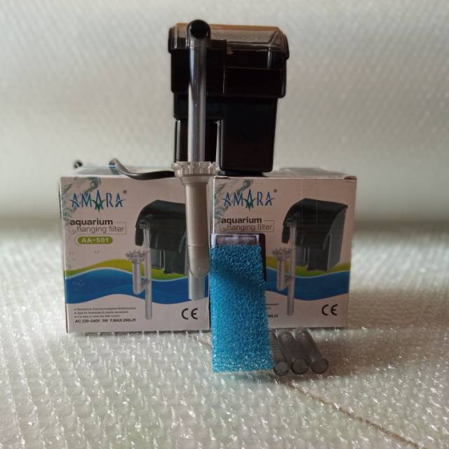 AMARA AA 501 FILTER GANTUNG AQUARIUM AQUASCAPE+ SKIMMER HANG ON