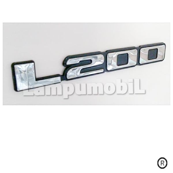 Emblem L200 Untuk Mitsubishi L200 Strada - LAMPU MOBIL