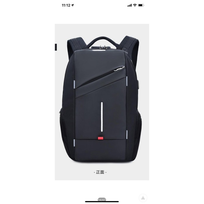Um11 Promo Terbatas Ransel Pria Import¦ Tas Pria Ransel Tough Jea GR469  15,6 Dengan Kunci/ Maling H