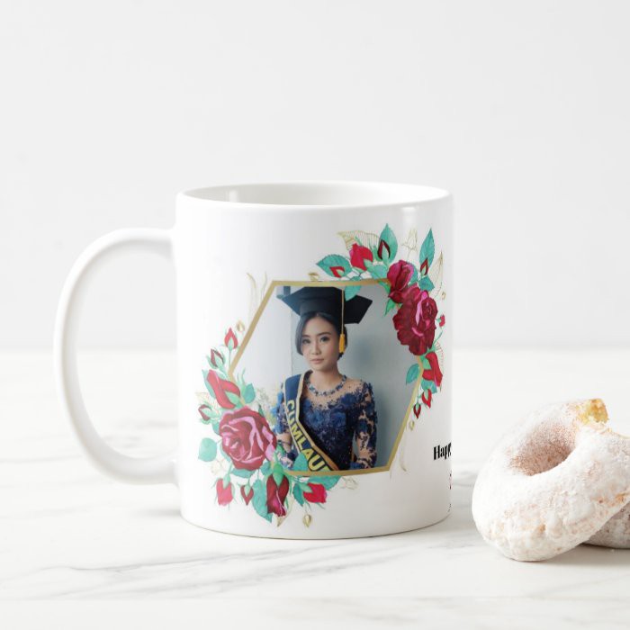 Mug Hadiah Wisuda Custom Nama