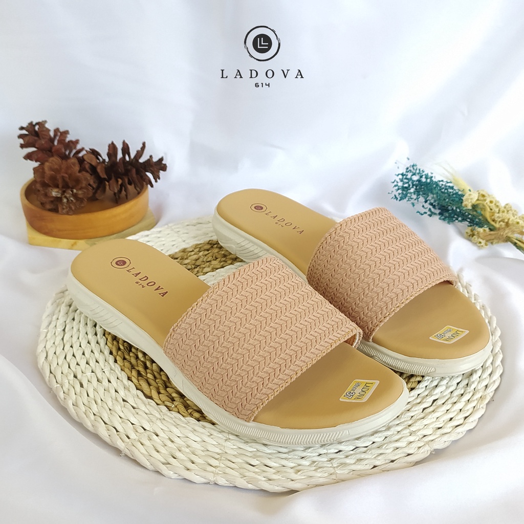 SANDAL SLOP RAJUT WANITA DIXIE DISTRO ORIGINAL LADOVA / SANDAL SELOP WANITA RAJUT TERBARU-1