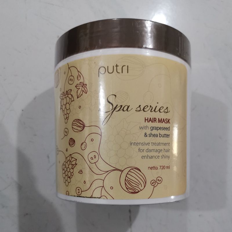 Putri  Hair Mask SPA Series dan  PLATINUM Series 720ML