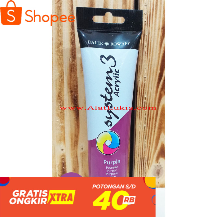 

Cat Akrilik System 3 150 ml warna Purple