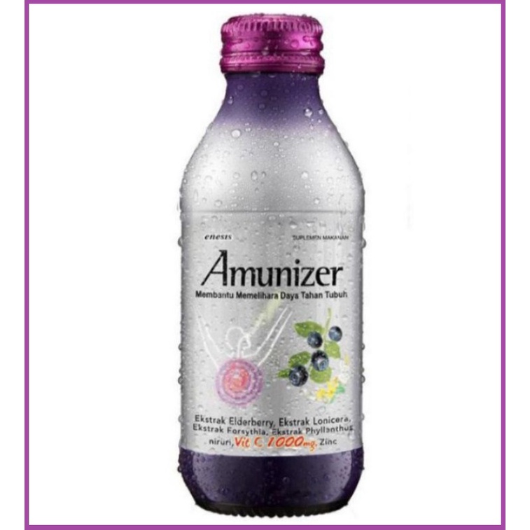 

AMUNIZER VITAMIN C Botol 140 ml SUPLEMEN MULTIVITAMIN ZINC IMUNITAS