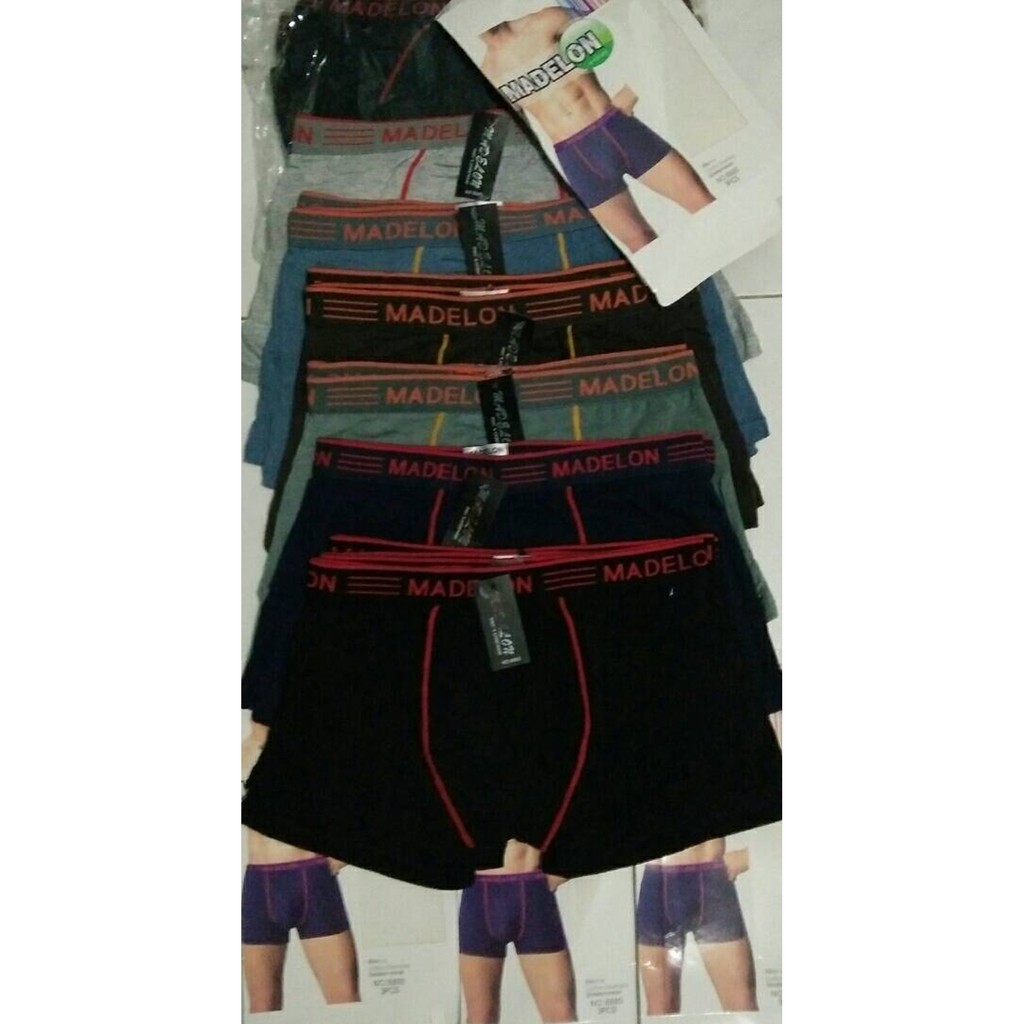 GROSIR 1 LUSIN CD / CELANA DALAM BOXER COWOK / PRIA MURAH