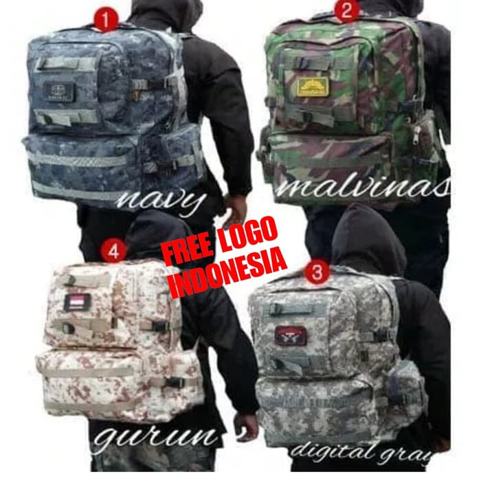 Tas Ransel Army Big Size Backpack Army Besar Ransel Militer