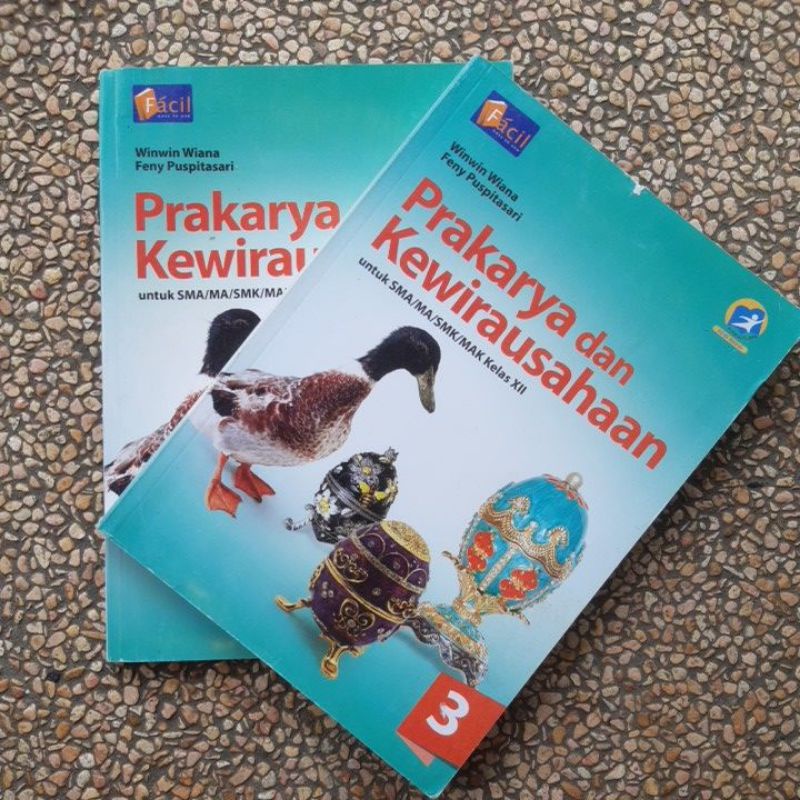 buku Prakarya dan Kewirausahaan Sma kelas 10.11.12 revisi Kurikulum 13. Facil