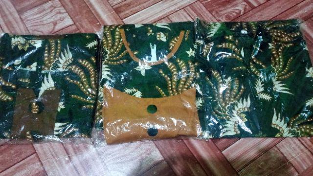 Baju Anak 264 Batik Dress Terusan Gaun Anak Arabel Seragam Keluarga Katun