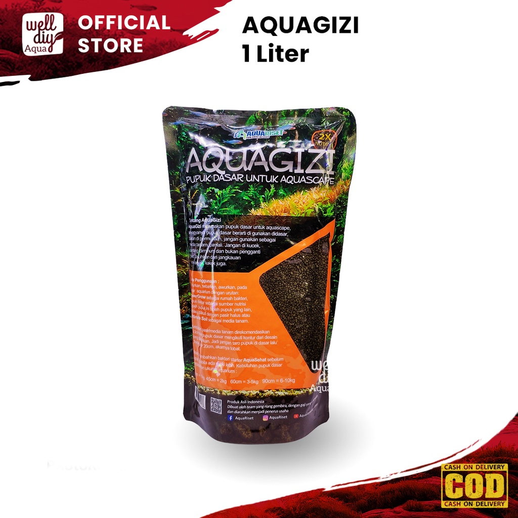 Pupuk Dasar Aquascape Aquagizi