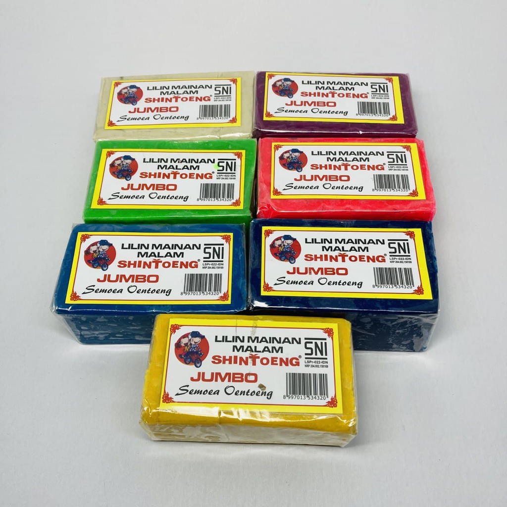 Malam Lilin Mainan Shintoeng Jumbo- Plastisin