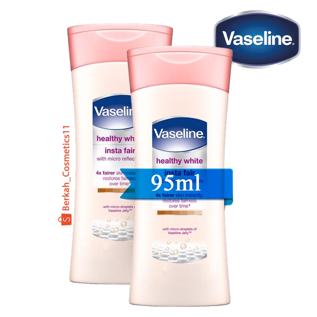 Vaseline Lotion Healthy White Insta Fair 95ml